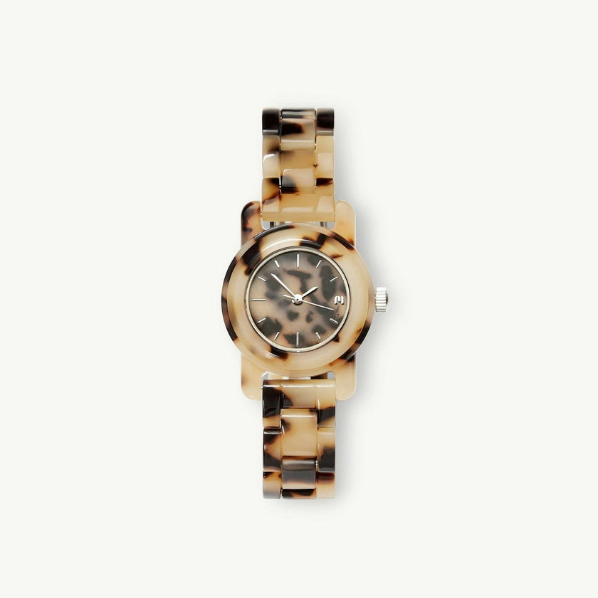 Mini Mono Watch in Blonde Tortoise