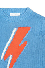 Lightning Bolt Jumper | Azure