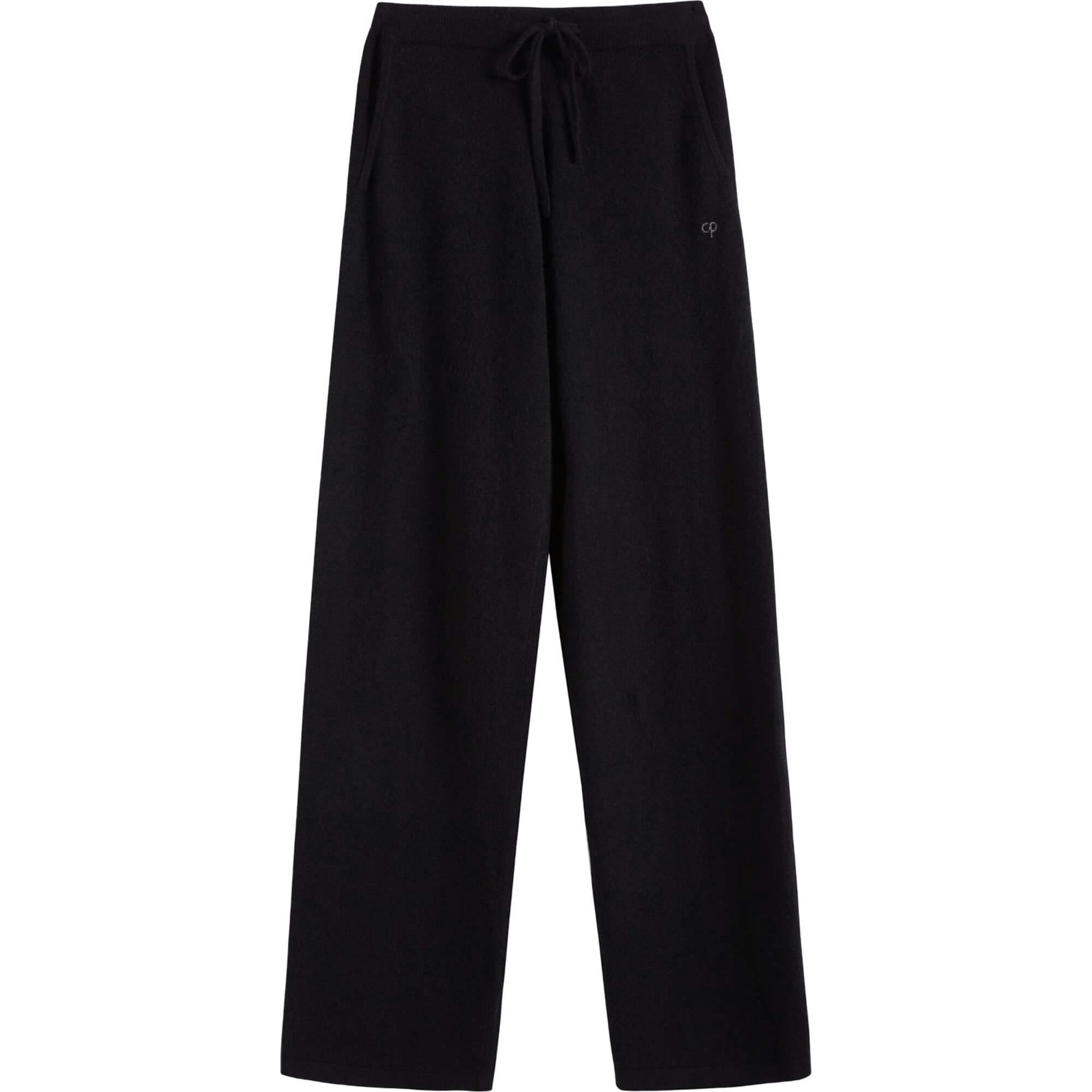 Pure Cashmere Wide Leg Pants