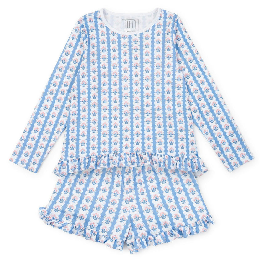Rorie Girls' Short Set - Harvest Ribbon Floral