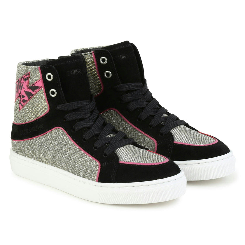 Iconic Flash High-Top Sneakers