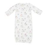 Flower Ducklings - Kimono Gown & Knot Headband