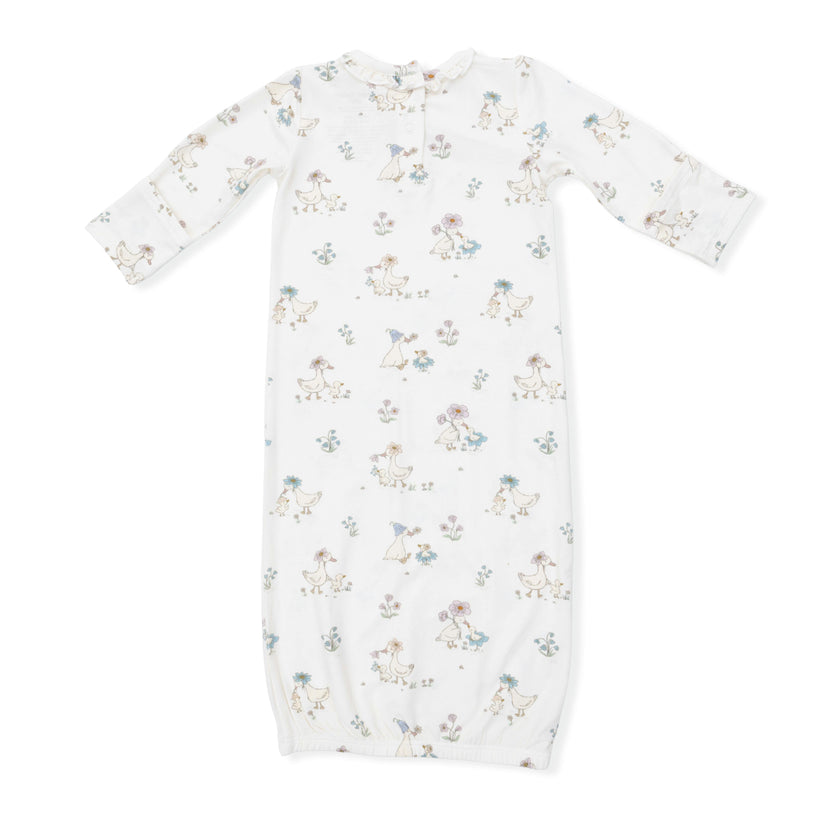Flower Ducklings - Kimono Gown & Knot Headband