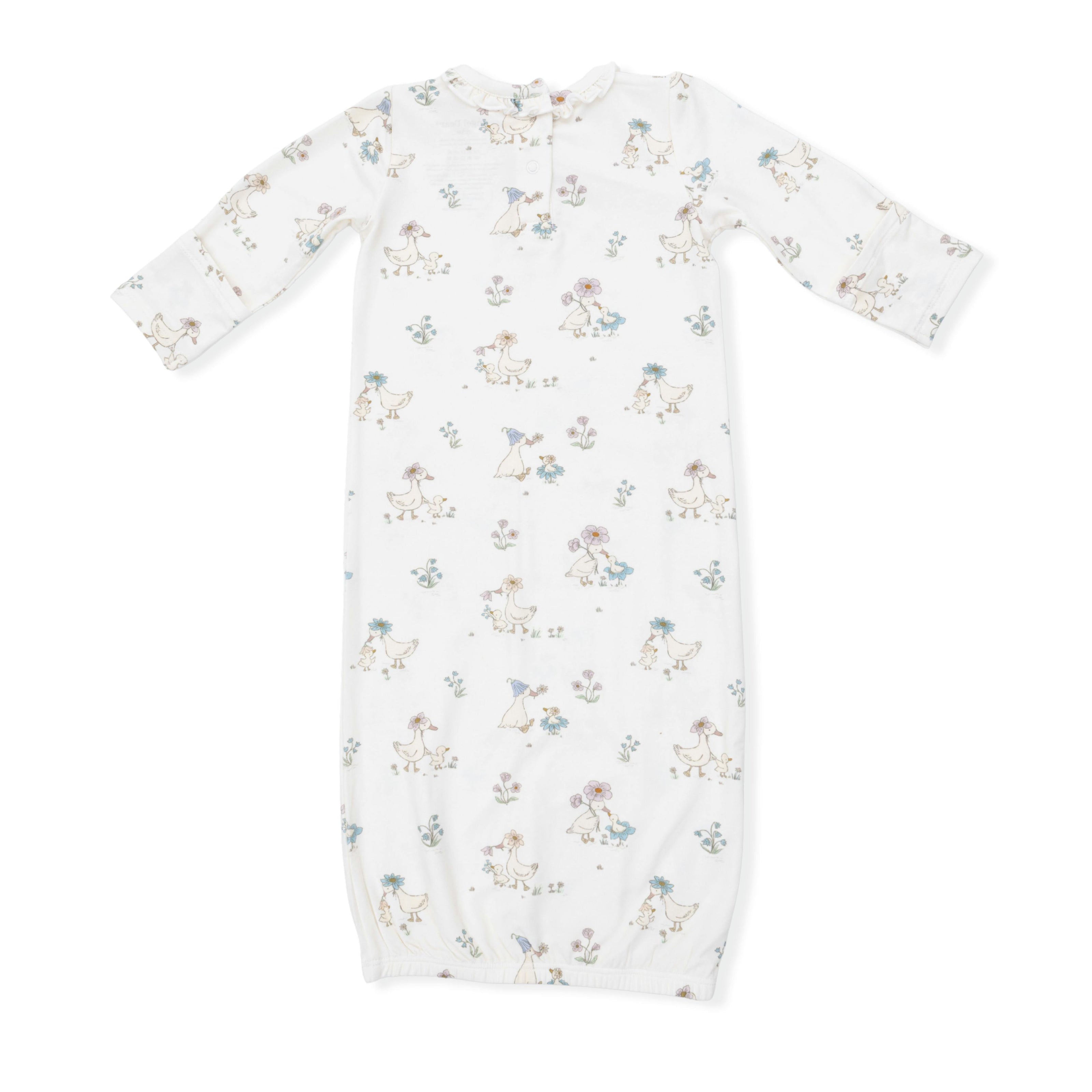Flower Ducklings - Kimono Gown & Knot Headband