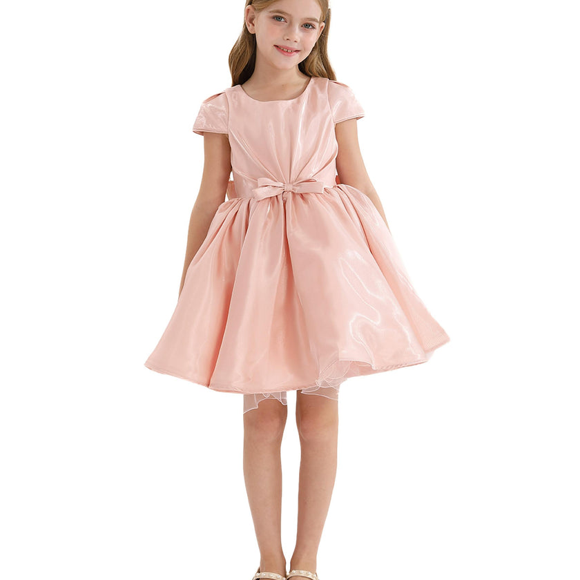 Pink Bow Short Solera Dress