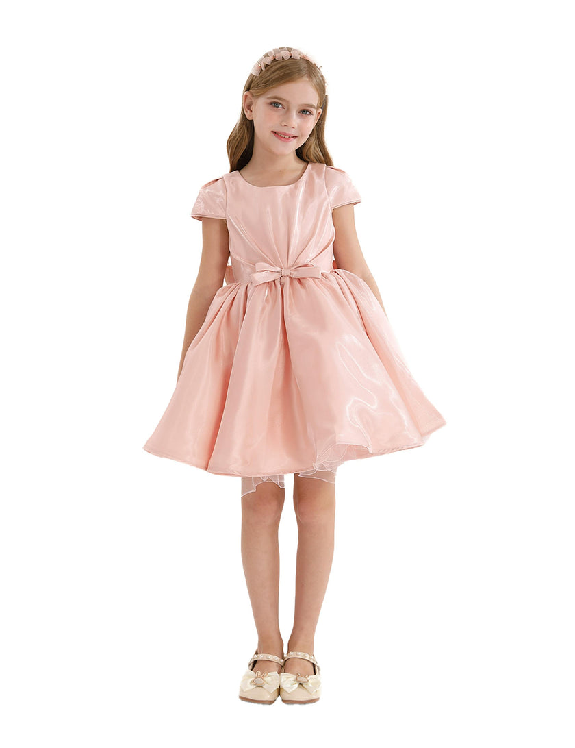 Pink Bow Short Solera Dress