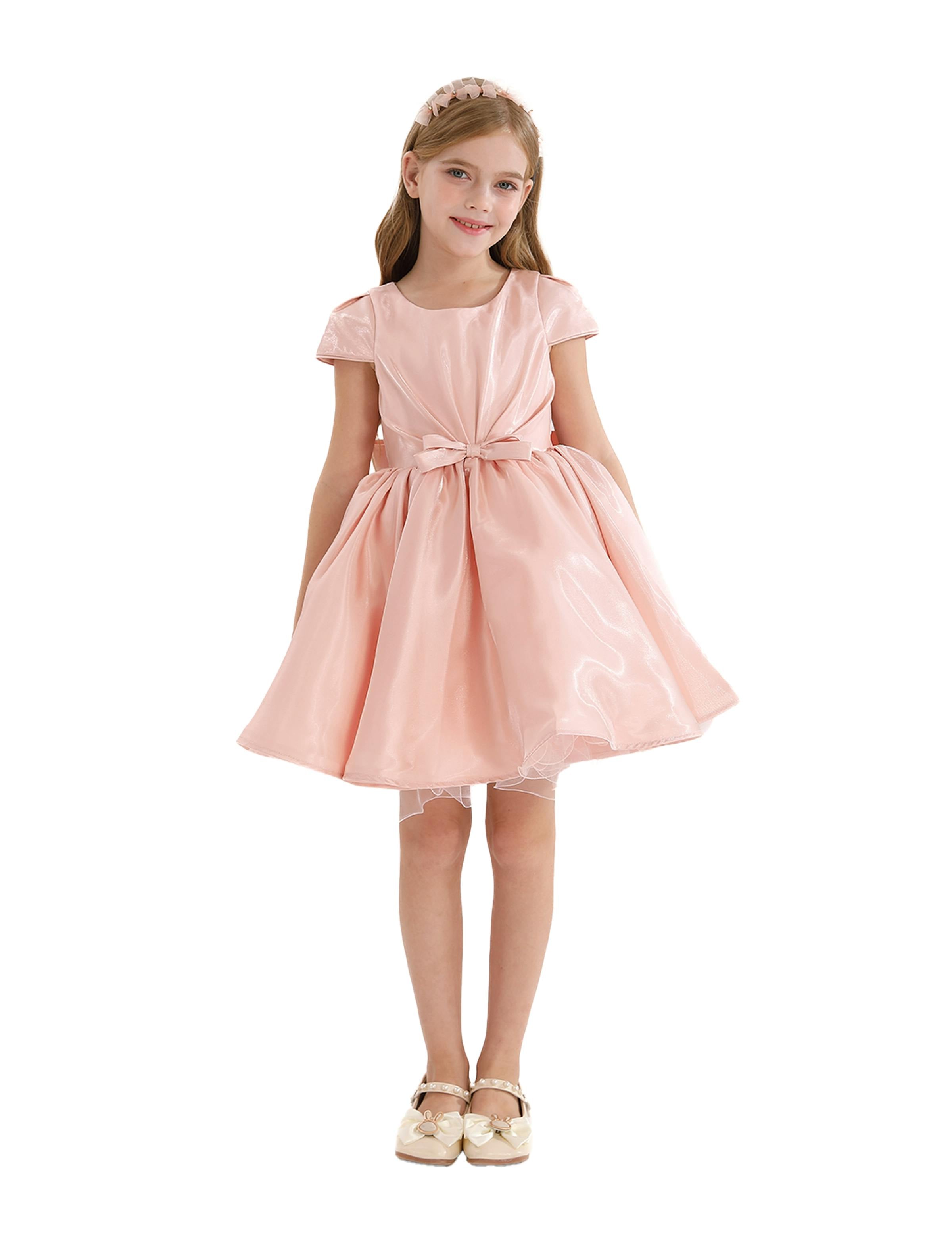 Pink Bow Short Solera Dress