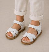 Toddler Bloom Sandal | White Leather