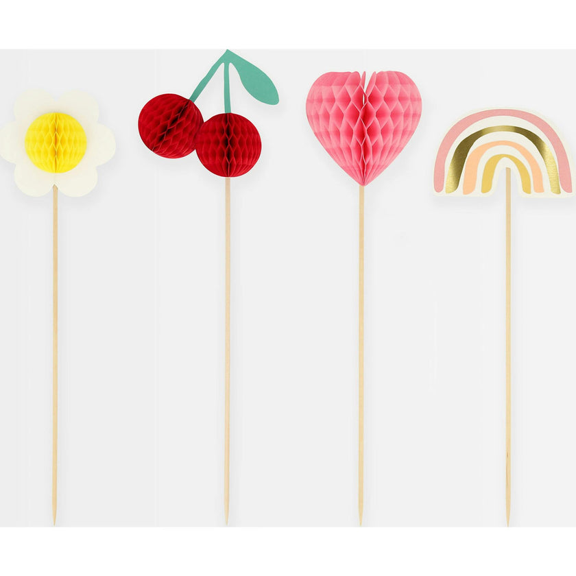 Happy Icons Cake Toppers