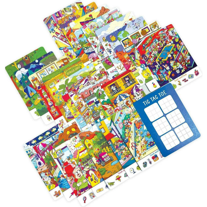 Seek and Find Activity Cards - Set of 24
