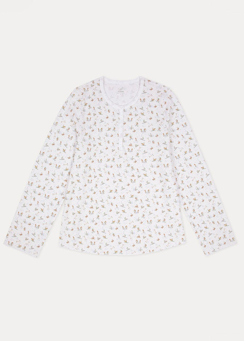 Women's Skiing Rabbits Pyjama