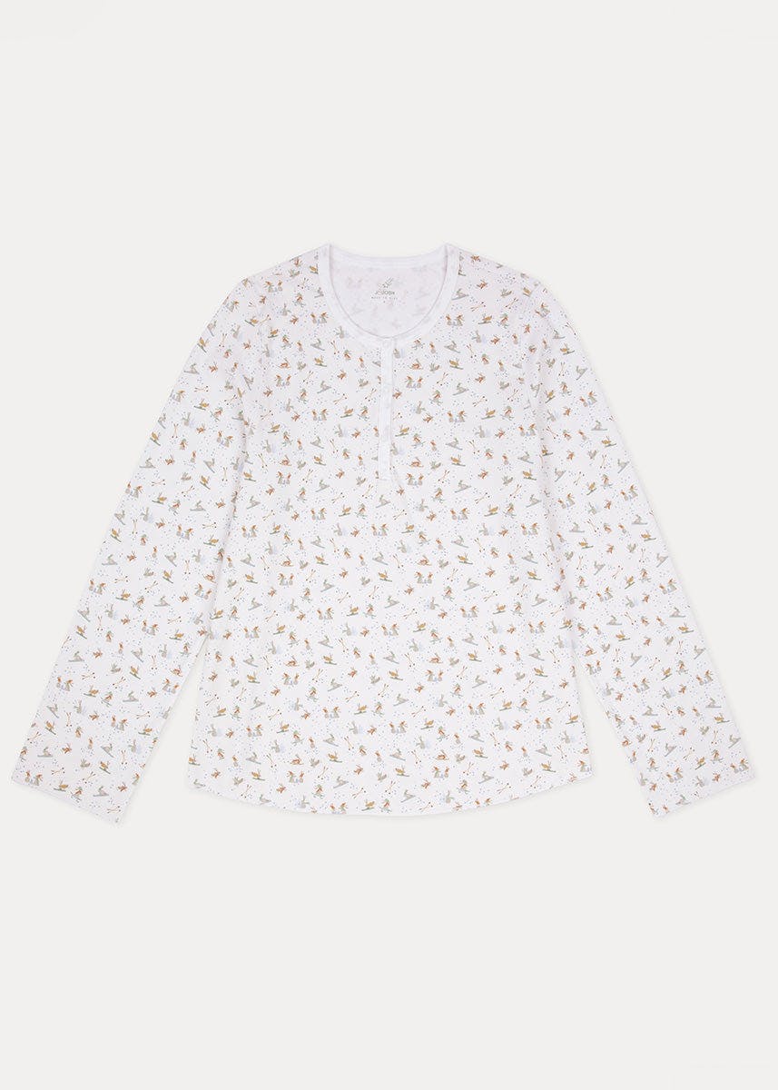 Women's Skiing Rabbits Pyjama