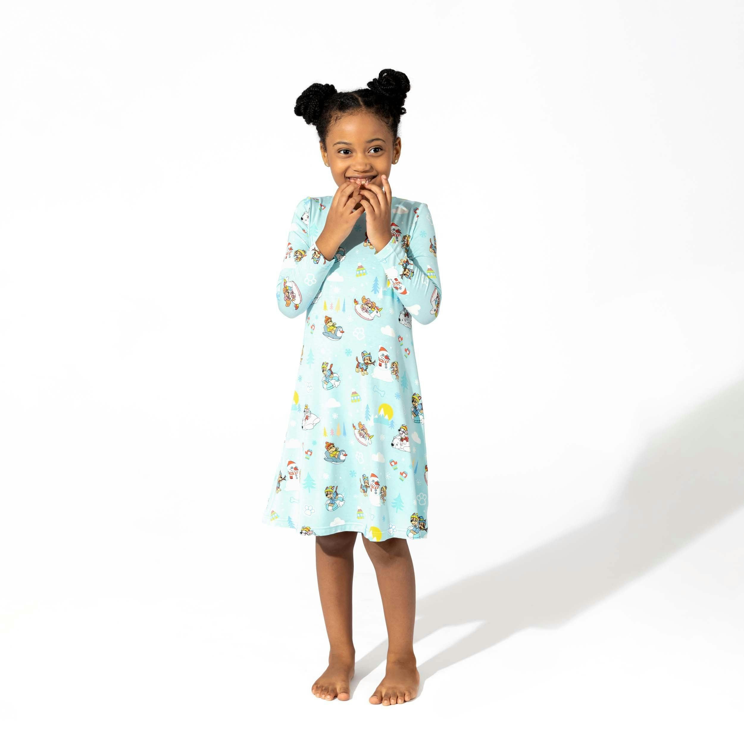 PAW Patrol: Winter Bamboo Girls' Long Sleeve Dress