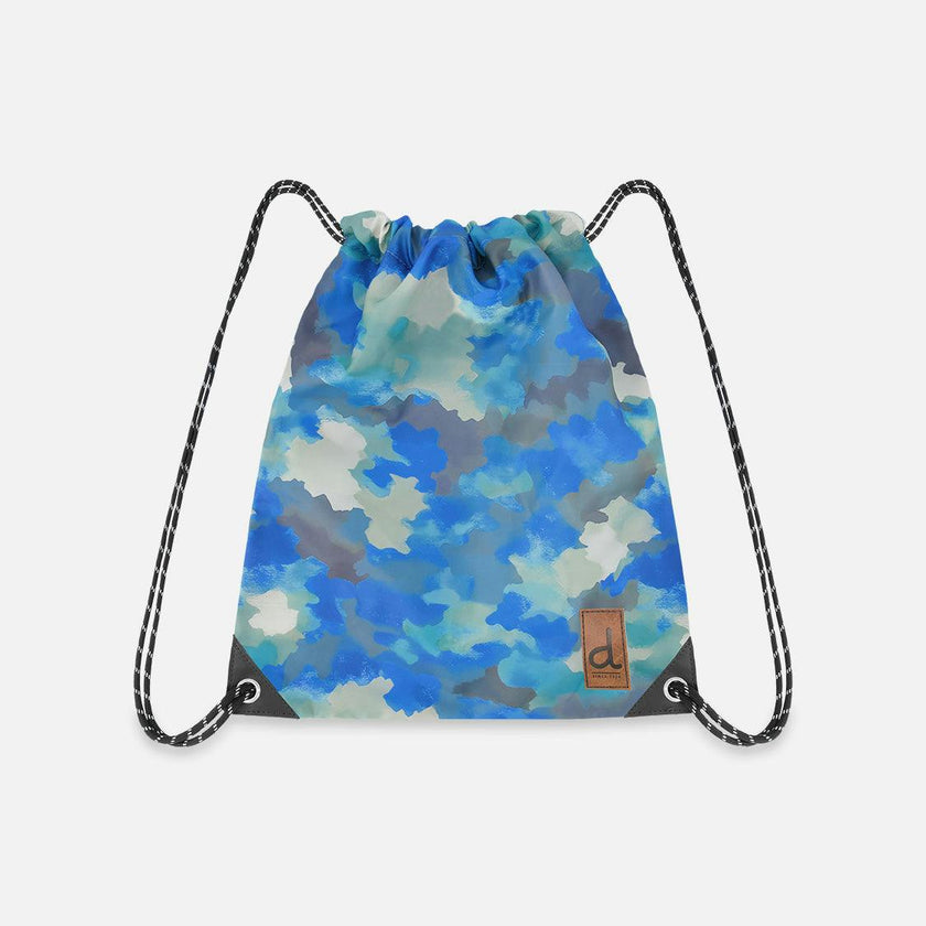 Little Boy Camouflage Durable Lightweight Drawstring Bag
