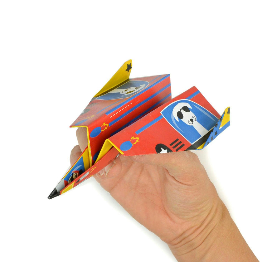 Pockets - Origami Portfolio - Planes - 7y+