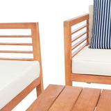 Alda Eucalyptus 4-Piece Outdoor Set