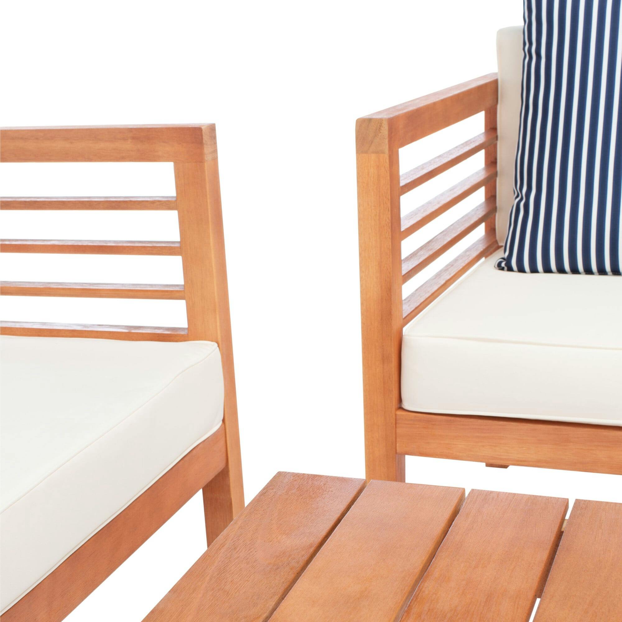 Alda Eucalyptus 4-Piece Outdoor Set