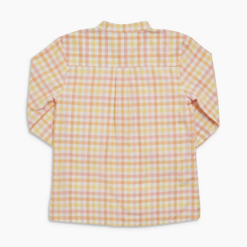 Pereprine Shirt Yellow Pink Check
