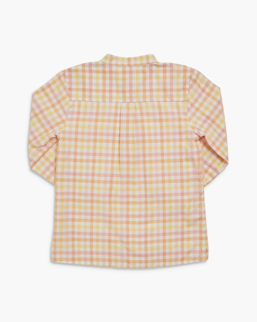 Pereprine Shirt Yellow Pink Check