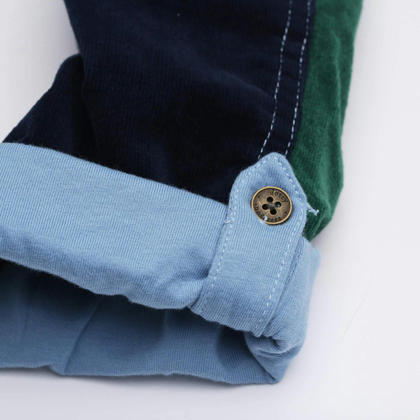 Blackthorn Patchwork Corduroy Overalls