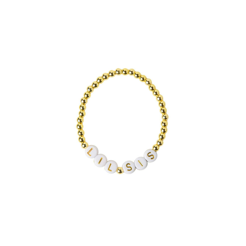 Gold Beaded Bracelet