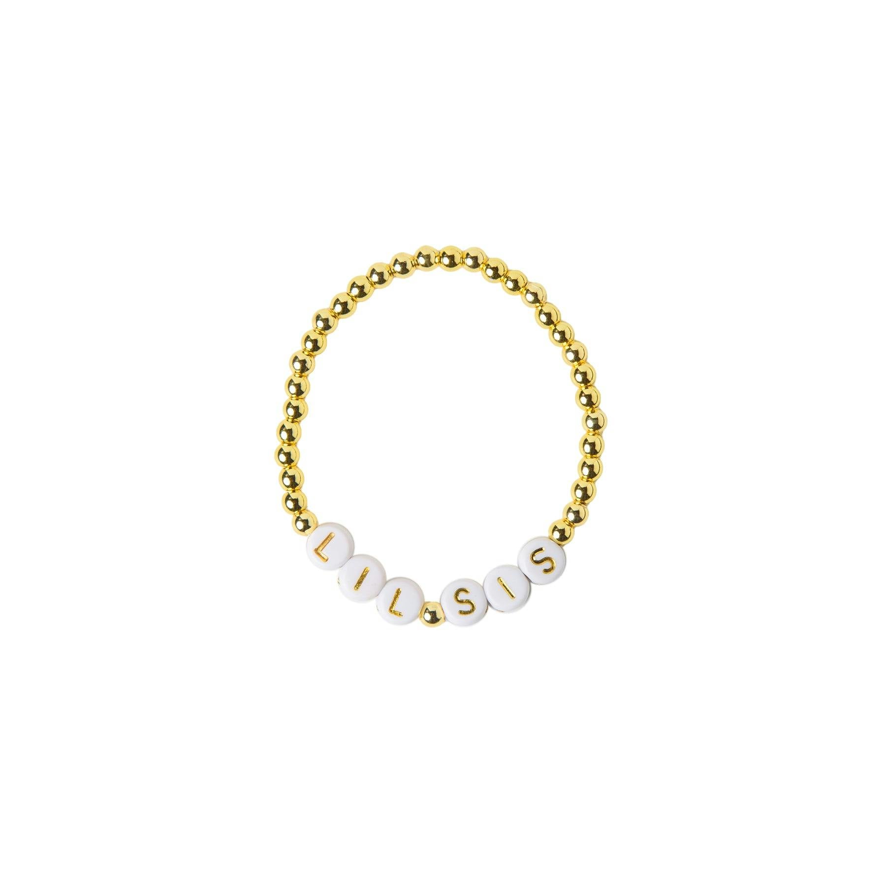 Gold Beaded Bracelet