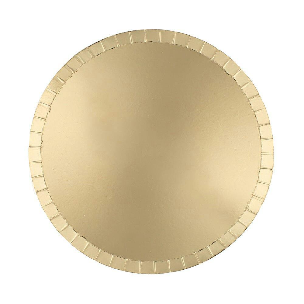 Gold Dinner Plates