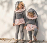 Grey Circus Bunny Costume