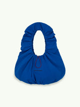 scrunchie bag - cobalt