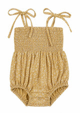 Baby Textured Floral Romper