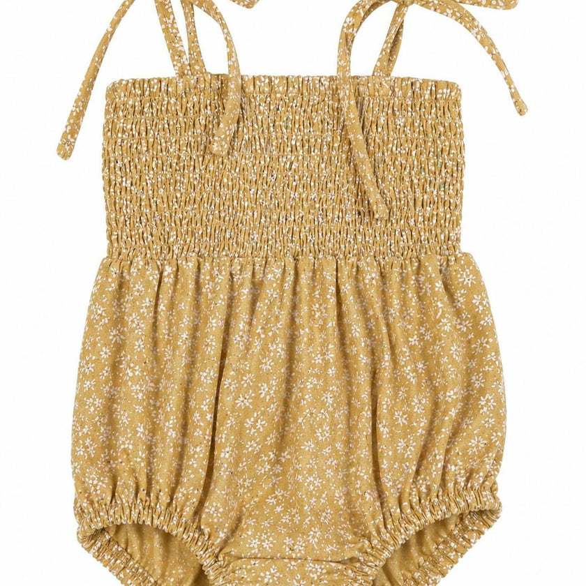 Baby Textured Floral Romper