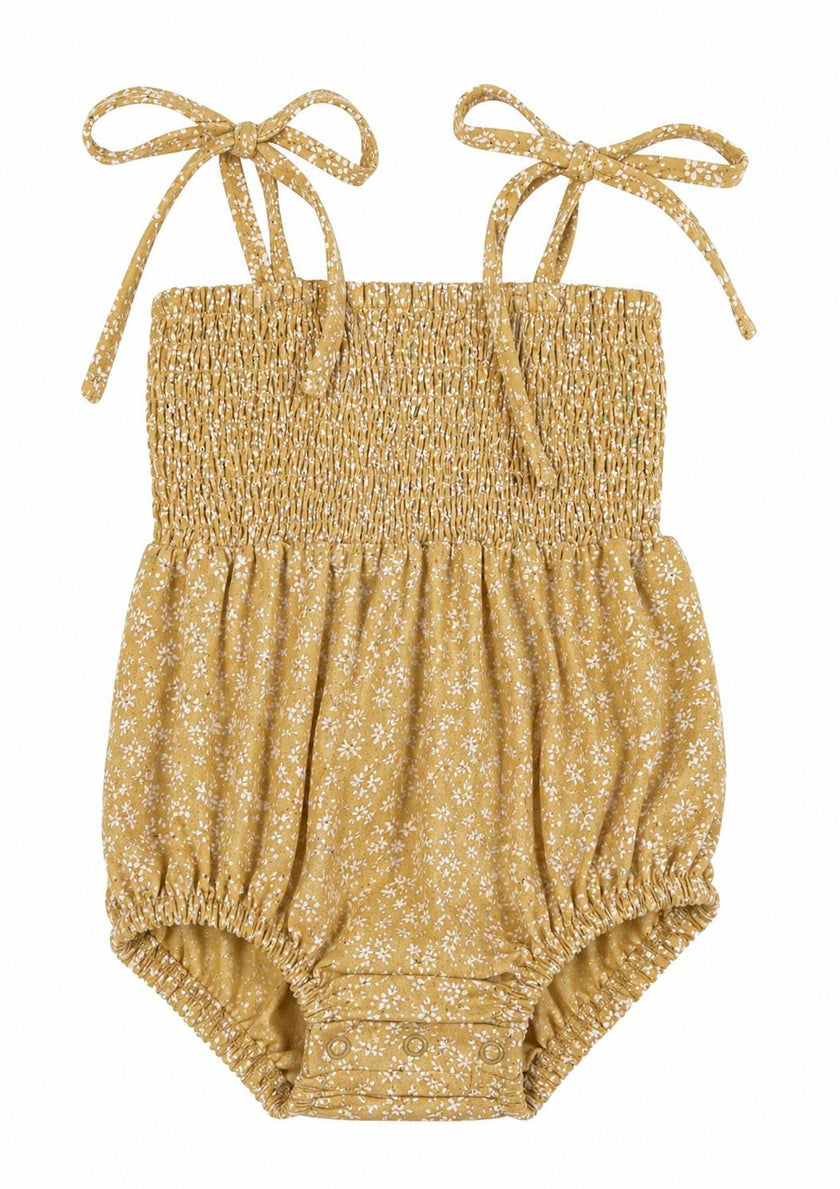 Baby Textured Floral Romper