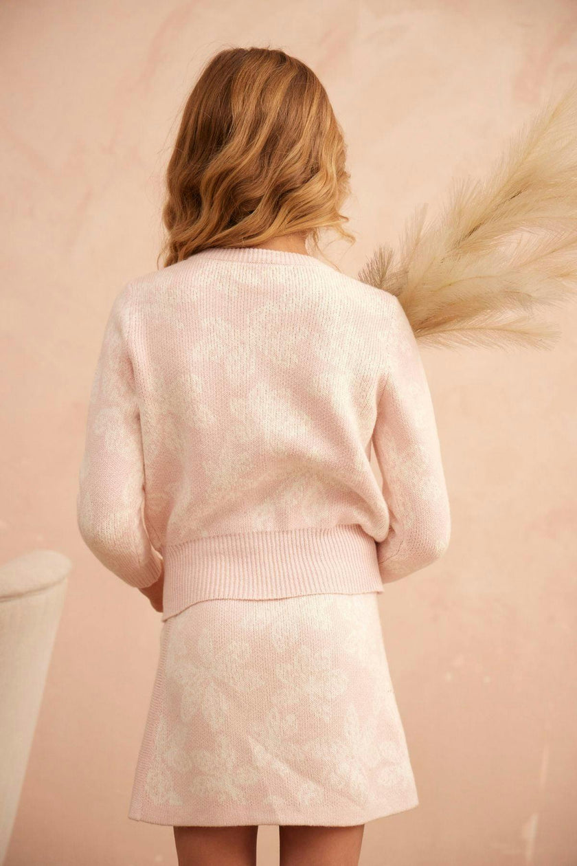 Chestnut Leaves Skirt | Blush
