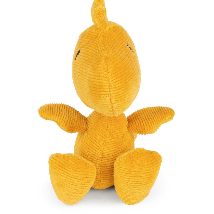 Plush PEANUTS WOODSTOCK Mini Corduroy Warm Yellow in Giftbox 6"
