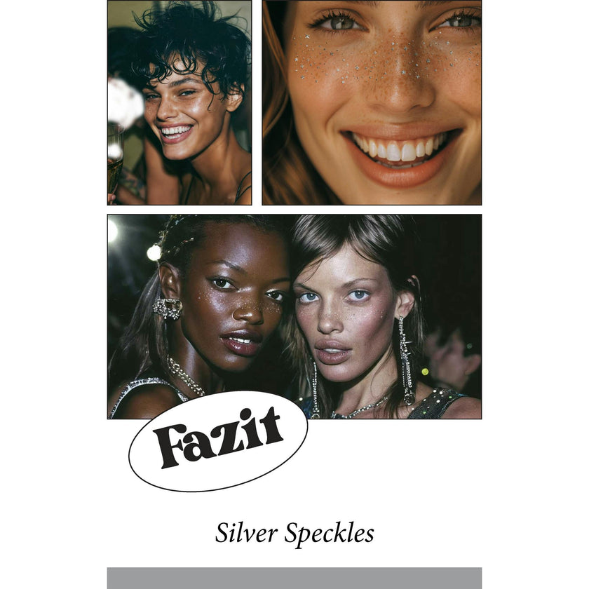 Silver Glitter Freckles Makeup Patches
