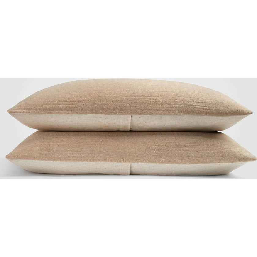 Sand Linen Sham Set, Beige