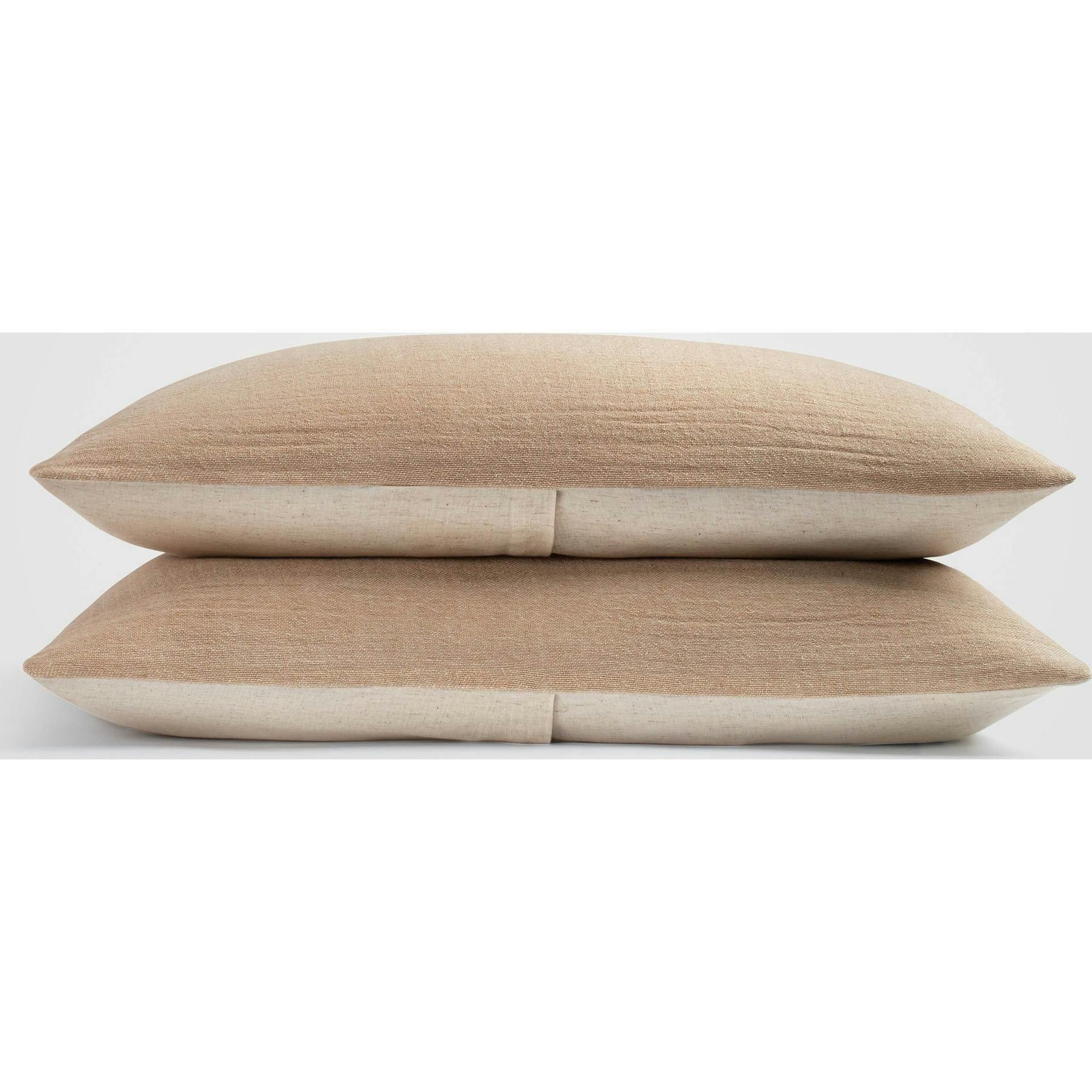 Sand Linen Sham Set, Beige