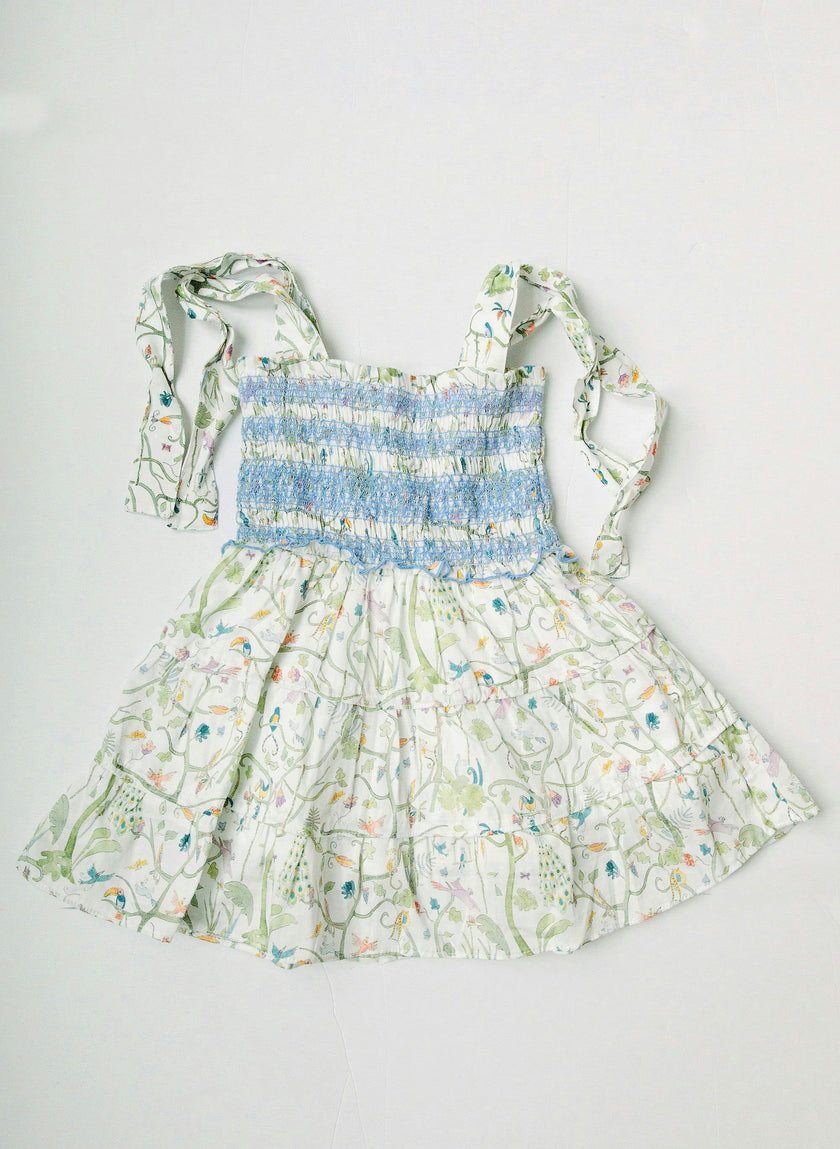 Gemma Dress - Tropical Garden