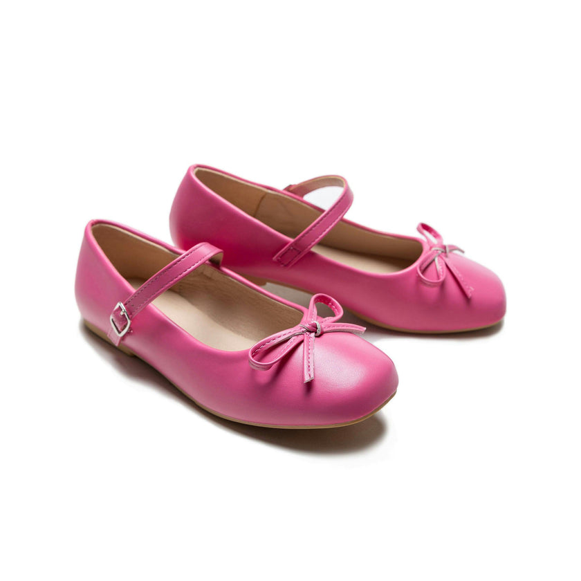 Pink Julietta Bow Flats