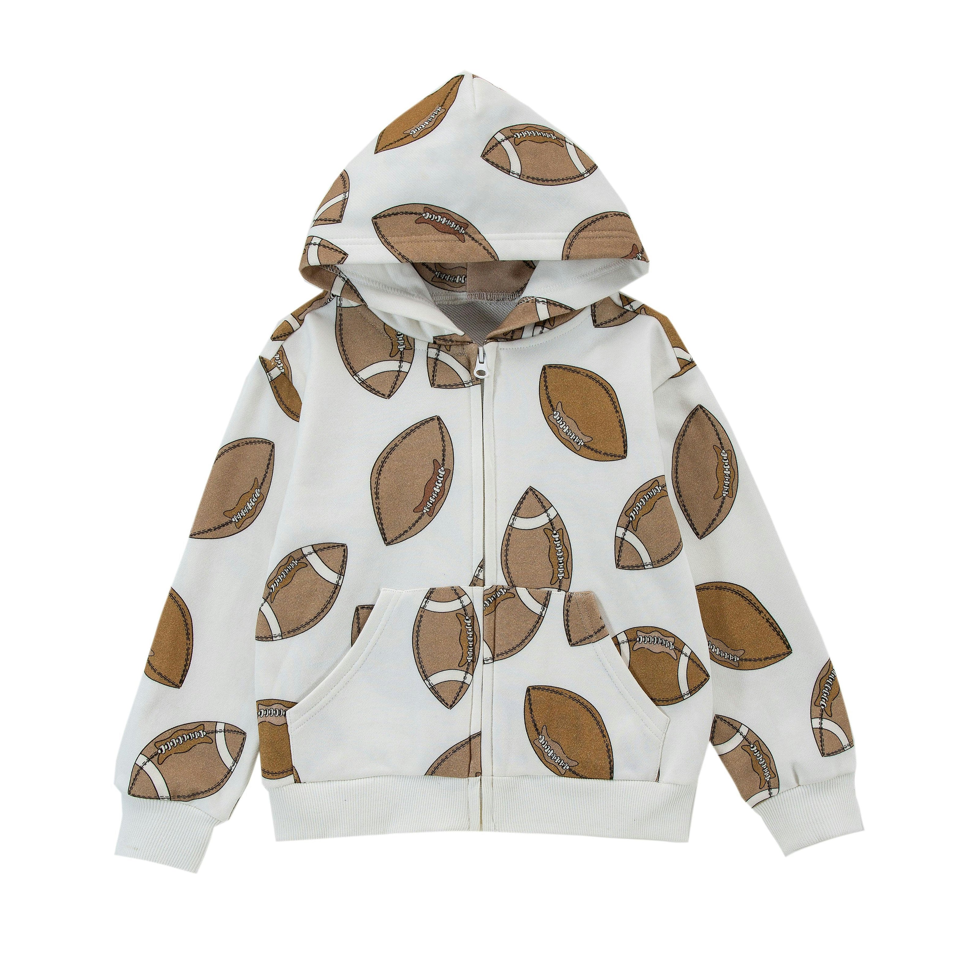 Mid Weight French Terry Zip-up Hoodie