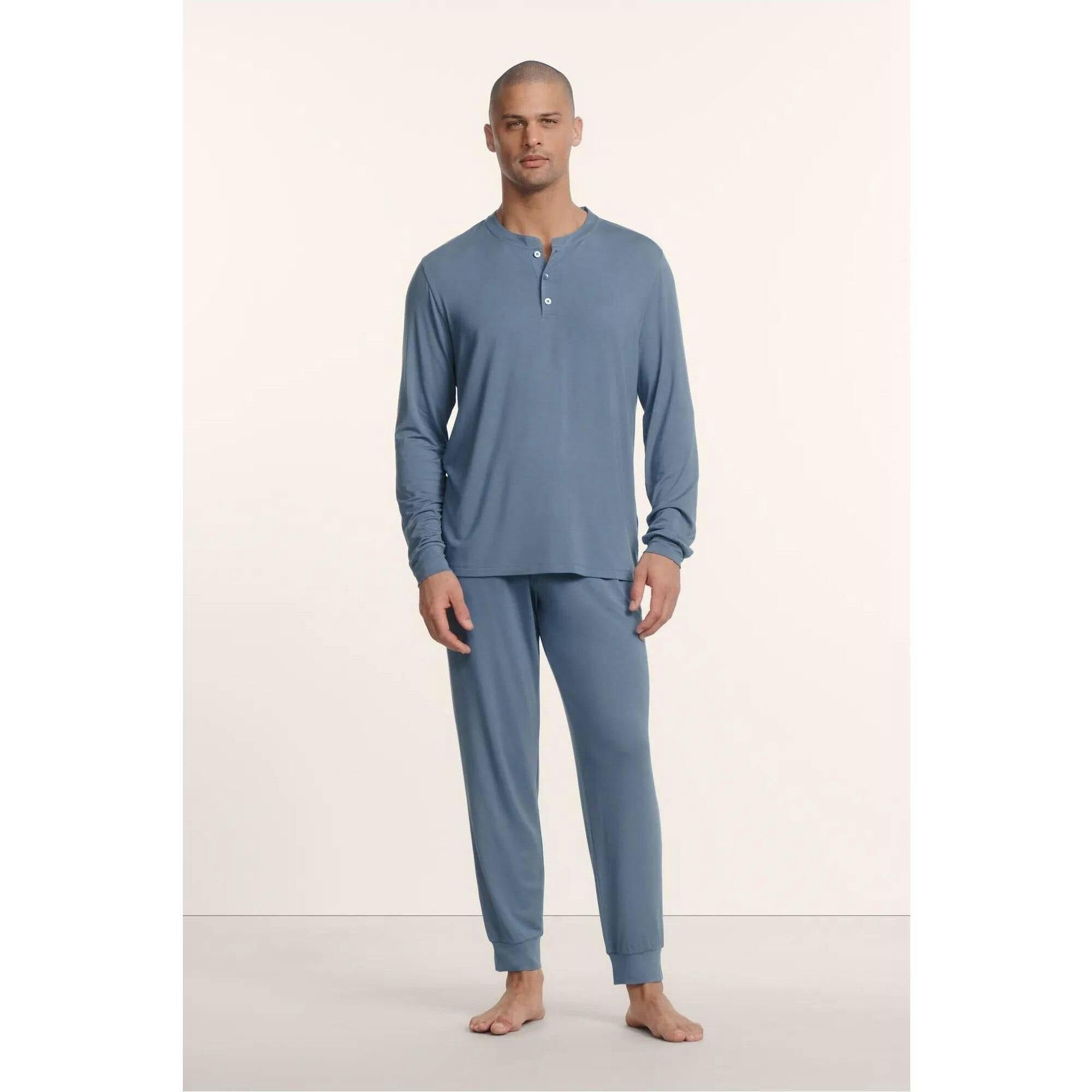 Henry TENCEL™ Long PJ Set, Blue