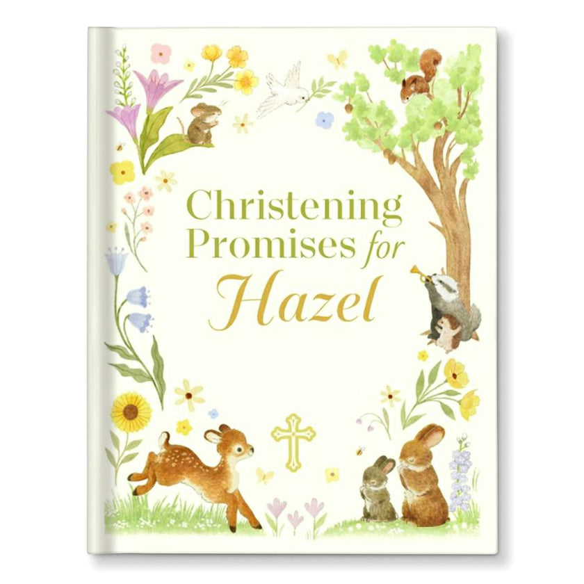 Christening Promises Personalized Gift Book