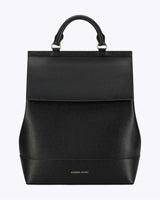 Chic, Stylish Padded Laptop Sleeve Backpack, Black