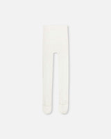Cable Tights Off White