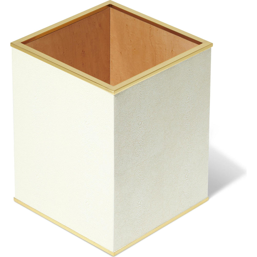 Classic Shagreen Waste Basket