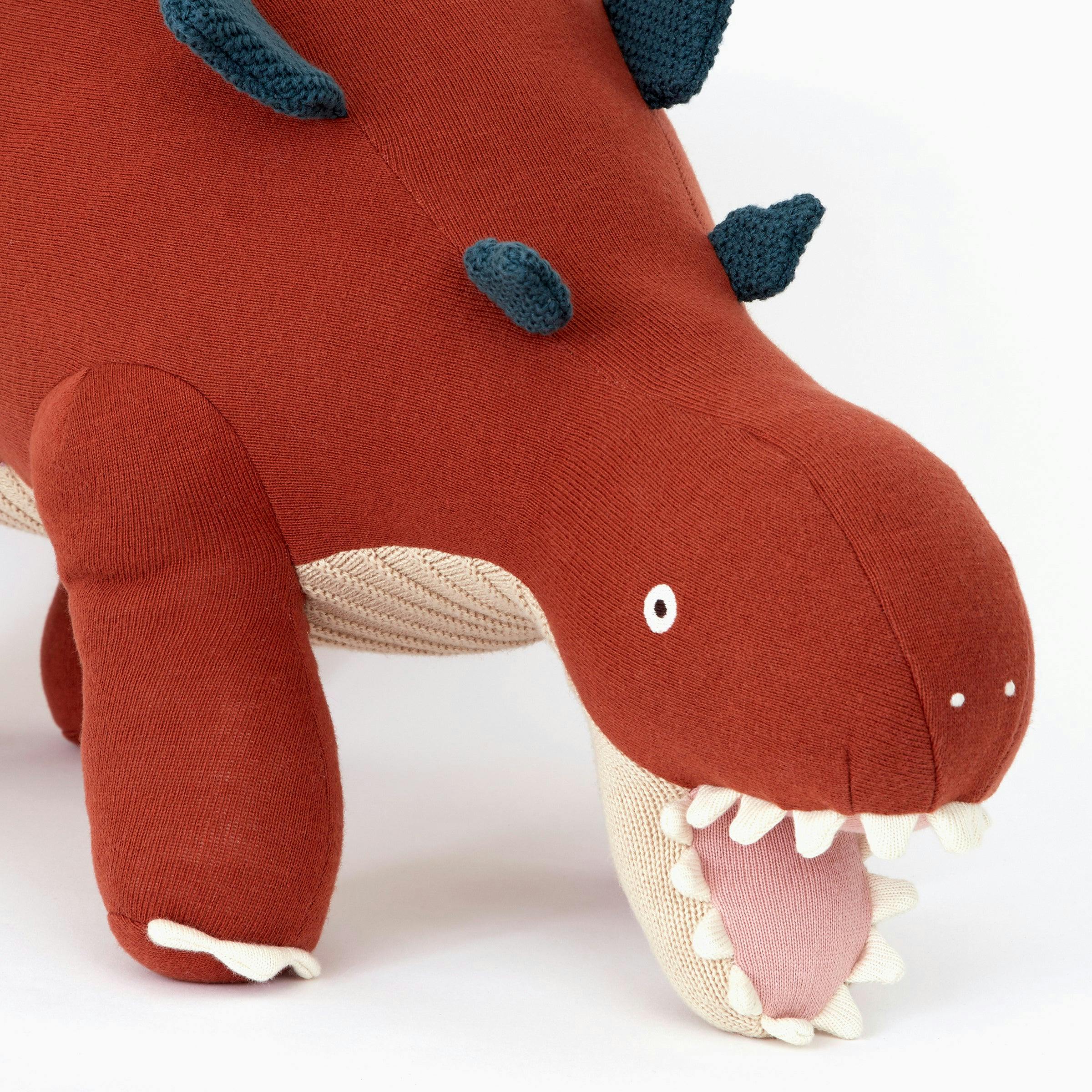 Large Stegosaurus Knit Toy