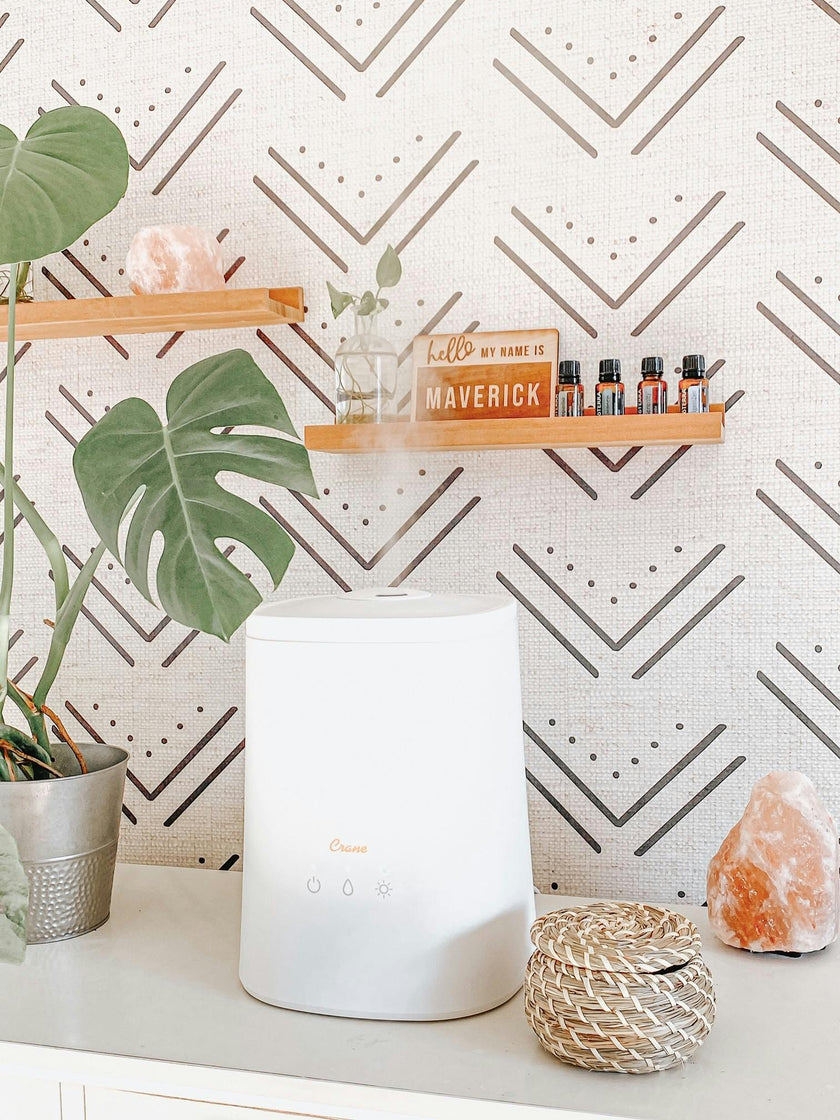 1.2 Gal. Cool Mist Top Fill Humidifier & Aroma Diffuser for Medium to Large Rooms