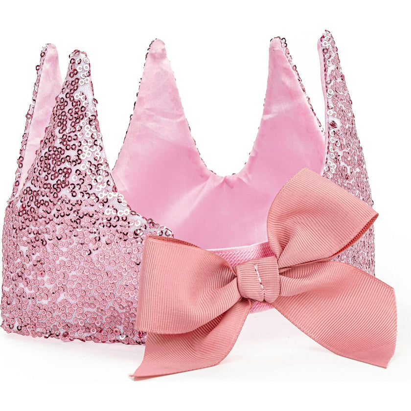 Precious Sequins "Pink" Cape & Crown Bundle