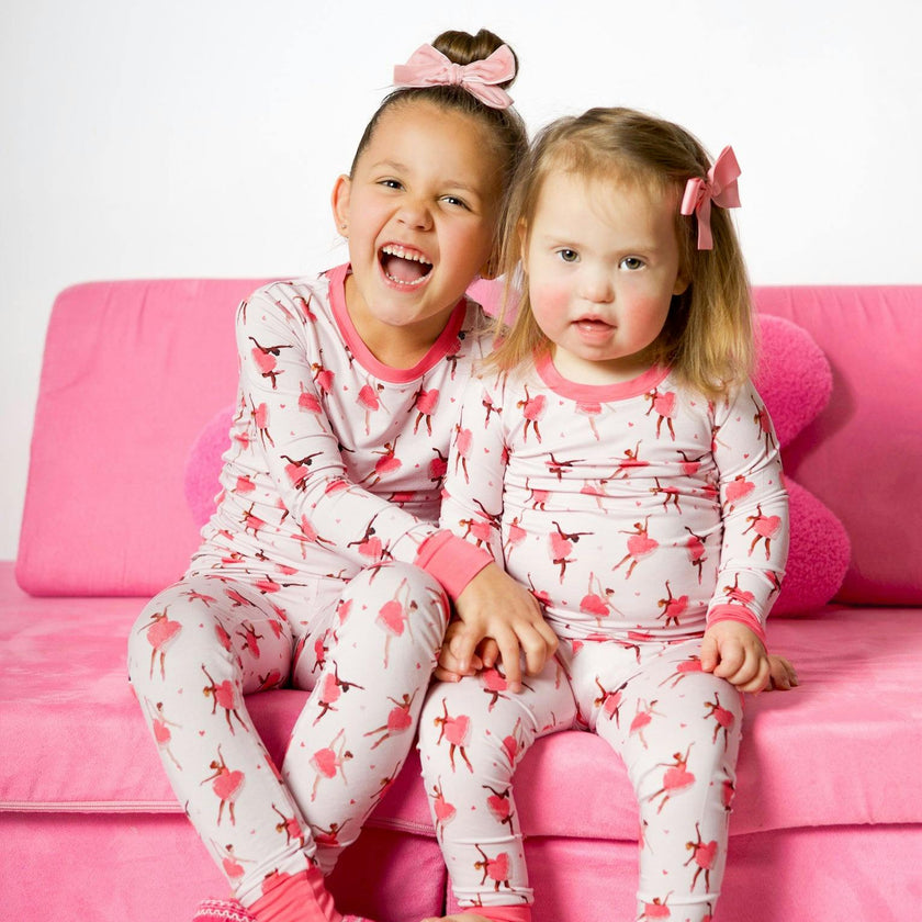 Love on Pointe 2 Piece Pajama Set