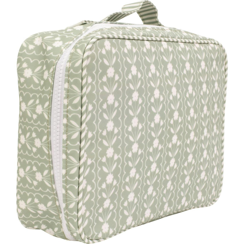 The Lunchbox in Sage Floral